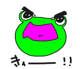 ennui Frog sticker #2192675