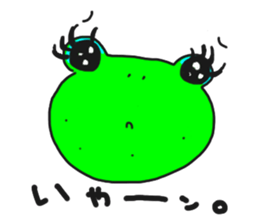 ennui Frog sticker #2192680