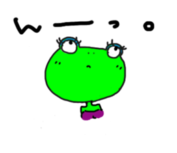 ennui Frog sticker #2192686