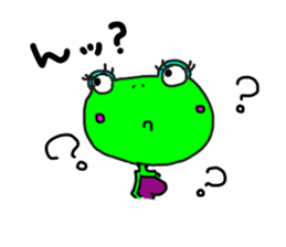 ennui Frog sticker #2192701