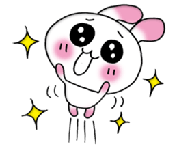 A lovely rabbit 2 sticker #2193096