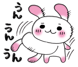 A lovely rabbit 2 sticker #2193099