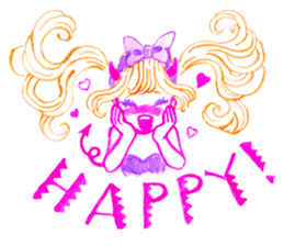 PALE FACE BOY and LIL' DEVIL GIRL sticker #2193113