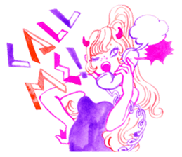 PALE FACE BOY and LIL' DEVIL GIRL sticker #2193117