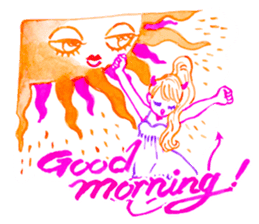 PALE FACE BOY and LIL' DEVIL GIRL sticker #2193118