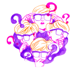 PALE FACE BOY and LIL' DEVIL GIRL sticker #2193124