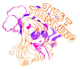 PALE FACE BOY and LIL' DEVIL GIRL sticker #2193135