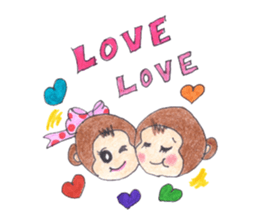 Macharu The Monkey sticker #2193180