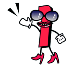 Number character sticker sticker #2193504