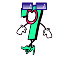 Number character sticker sticker #2193510