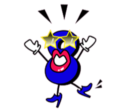 Number character sticker sticker #2193511