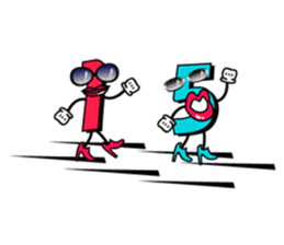 Number character sticker sticker #2193516