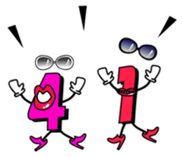 Number character sticker sticker #2193518