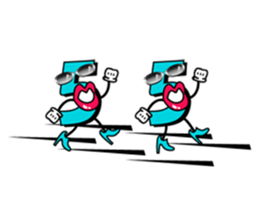 Number character sticker sticker #2193523