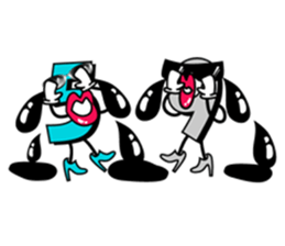 Number character sticker sticker #2193525