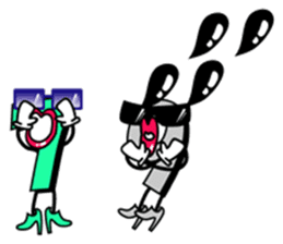 Number character sticker sticker #2193527