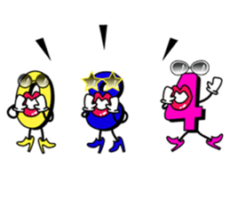 Number character sticker sticker #2193528