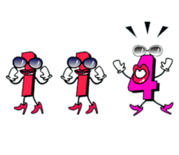 Number character sticker sticker #2193530