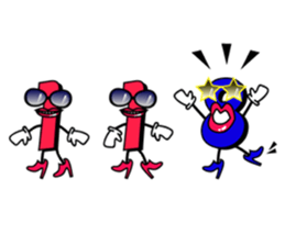 Number character sticker sticker #2193532