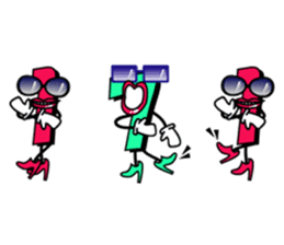 Number character sticker sticker #2193533