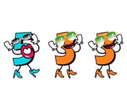 Number character sticker sticker #2193536