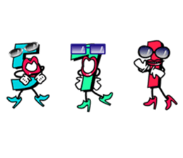 Number character sticker sticker #2193537