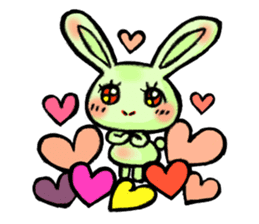 mattya rabit sticker #2193984