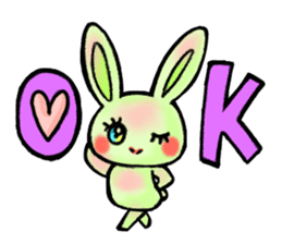 mattya rabit sticker #2193986