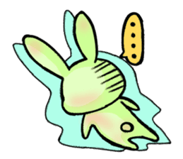 mattya rabit sticker #2193990