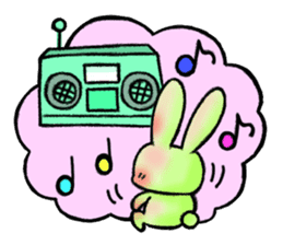 mattya rabit sticker #2193993