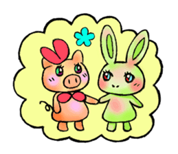 mattya rabit sticker #2194018