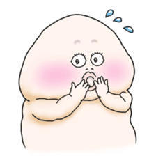Plump plump ! Moonchi-Kun 2 sticker #2195161