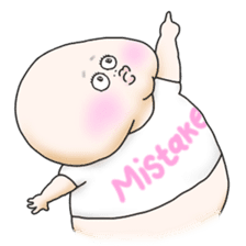 Plump plump ! Moonchi-Kun 2 sticker #2195168
