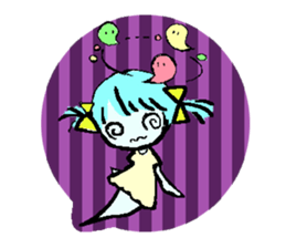 Ghosts are not scary. sticker #2195772