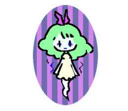 Ghosts are not scary. sticker #2195777