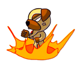 pretty pug (Only illustration ) sticker #2195918