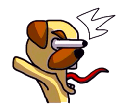 pretty pug (Only illustration ) sticker #2195934