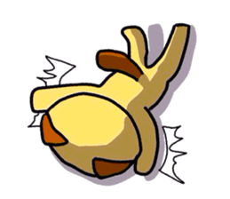 pretty pug (Only illustration ) sticker #2195935