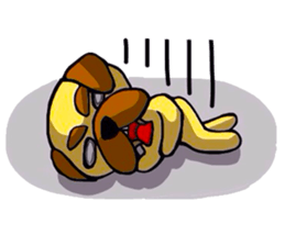 pretty pug (Only illustration ) sticker #2195939