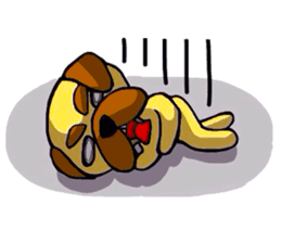 pretty pug (Only illustration ) sticker #2195939