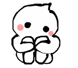 Speech bubble boy sticker #2195989