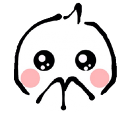 Speech bubble boy sticker #2195993