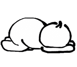 Speech bubble boy sticker #2195996