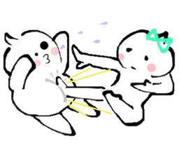 Speech bubble boy sticker #2196016