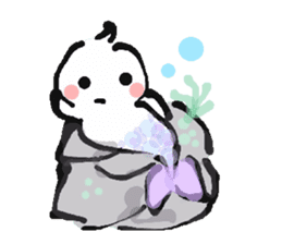 Speech bubble boy sticker #2196018