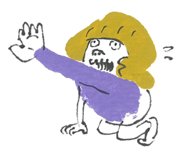 The hair colors sticker #2196424