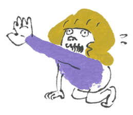 The hair colors sticker #2196424