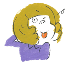 The hair colors sticker #2196425