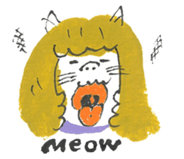 The hair colors sticker #2196427