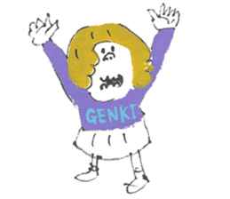 The hair colors sticker #2196428